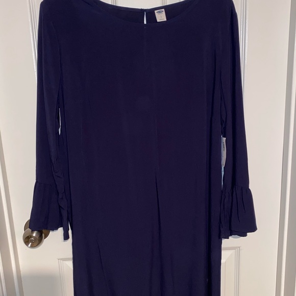 NWT Old Navy Ruffled-Sleeve Shift Dress Size Large - Picture 3 of 8
